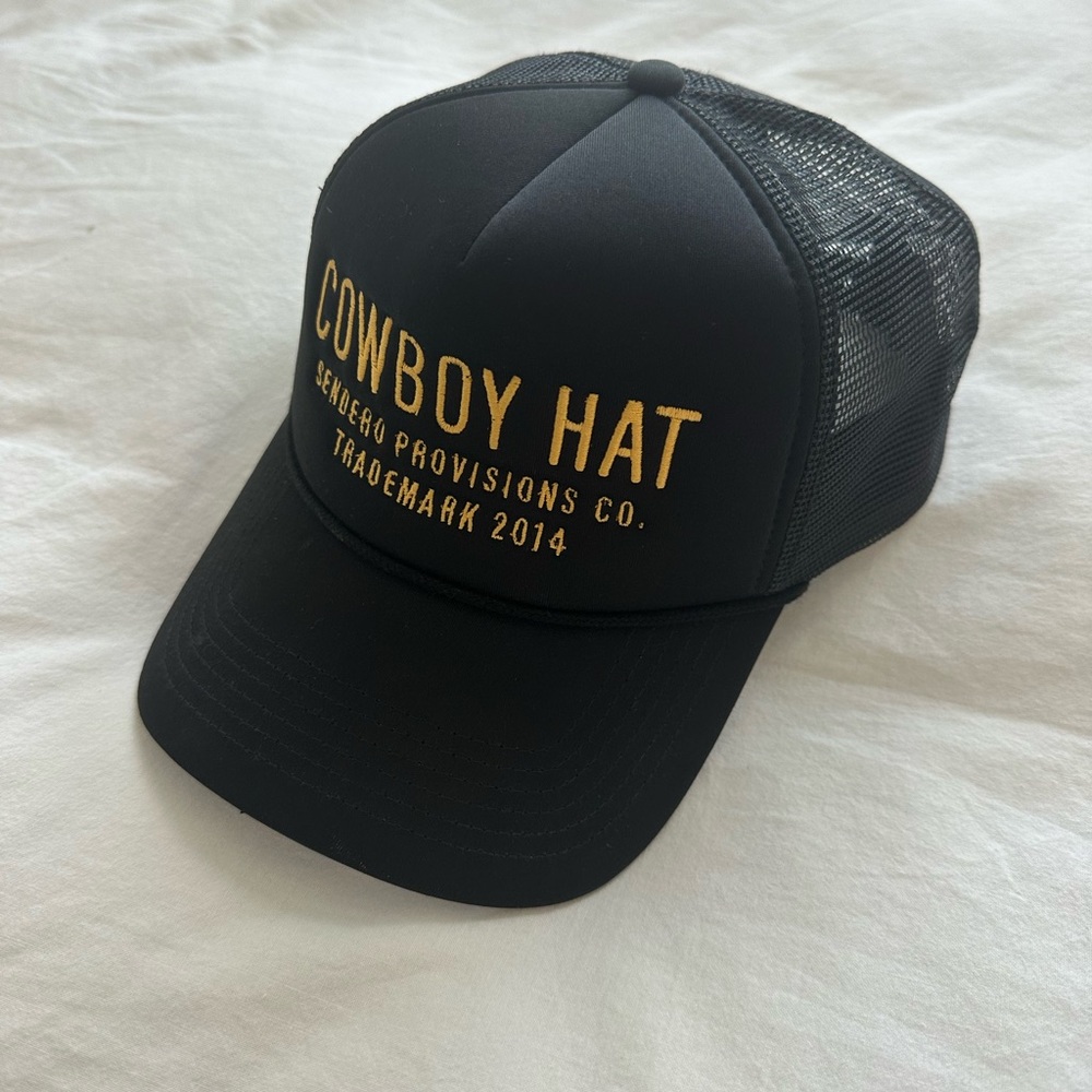 ￼Cowboy Hat Trucker Hat